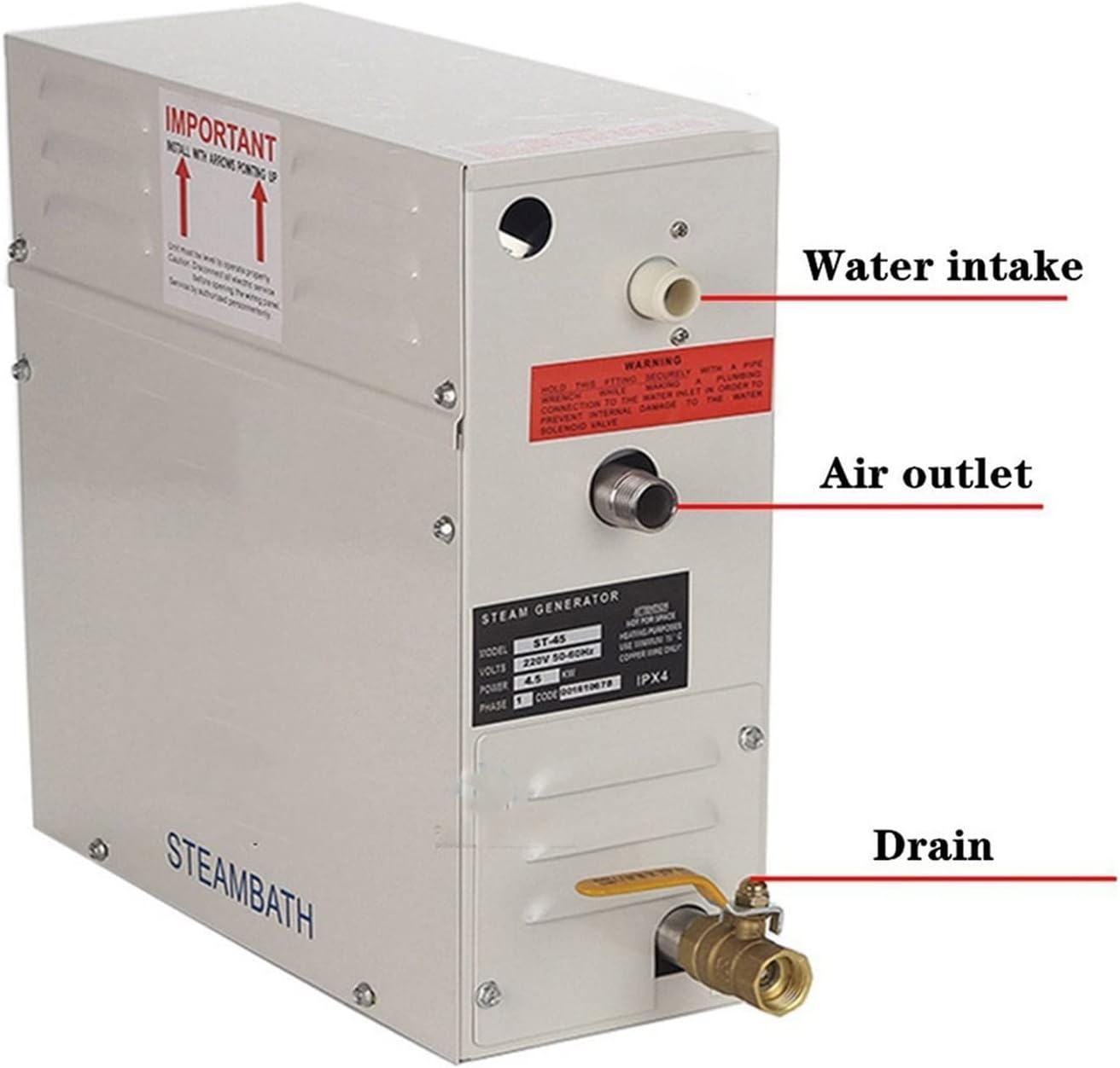 Steam Shower Generator Kit 6KW Home Use Steam Machine Steam Generator Sauna Dry Stream Furnace Wet Steam Steamer Digital Controller Detox