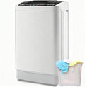 Nictemaw Portable Washing Machine 17.8Lbs Portable Washer with Drain Pump, 2.4 Cu.ft Full Automatic Washer and Dryer Combo, 10 Programs 8 Water Levels, Compact Washer for Apartment, Home, RV