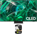 SAMSUNG QN55S95CAFXZA 55 inch HDR Quantum Dot OLED Smart TV 2023 (Renewed) Bundle with 2 YR CPS Enhanced Protection Pack