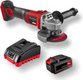 NEW! 20-Volt Lithium-Ion Cordless Combo Kit (Complete Power Tool Bundle) with 20V Cordless 4-1/2 in. Slide Switch Angle Grinder, 20V 5Ah Battery & 20V Rapid Charger - Fits All BAUER 20 Volt Tools