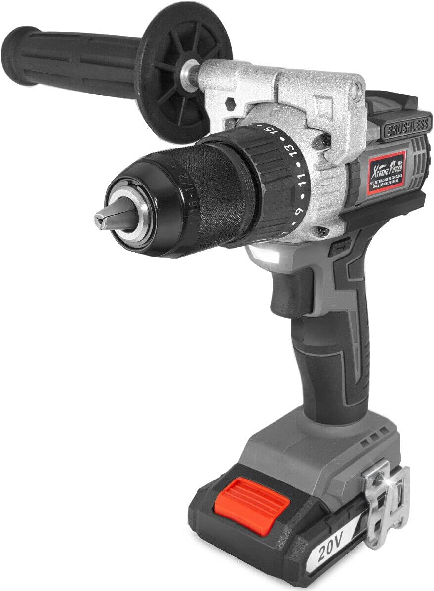 20-Volt Max Brushless Cordless Combo Kit Li-Ion 5-Tools w/Bag NEW,Jikkolumlukka