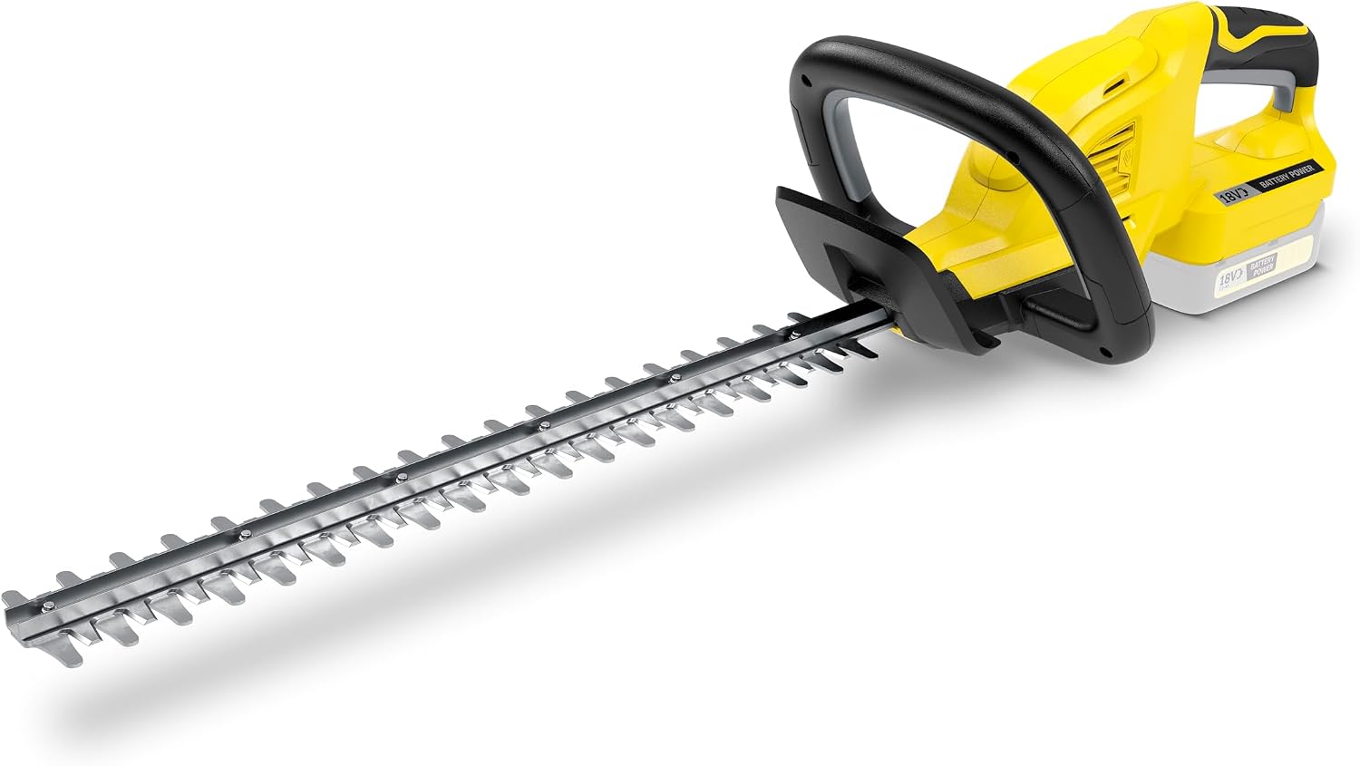 Kärcher HGE 18-45, Cordless Hedge Trimmer, with Rotating Handle and Diamond-Ground Blade - 17' Cutting Length - Tool Only