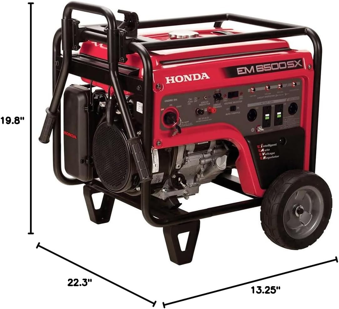Honda EM6500S Generator w/ Electric Start