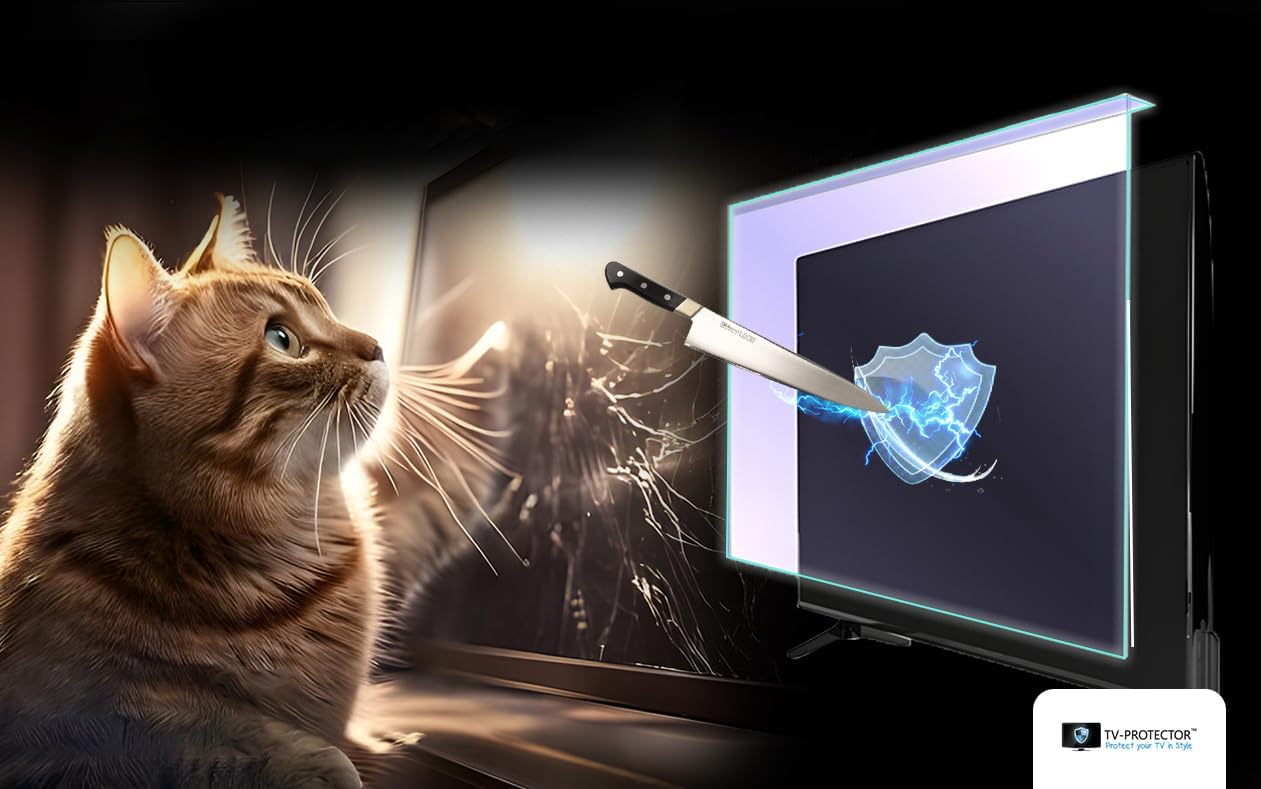 55 inch TV-ProtectorTM TV Screen Protector for LCD, LED, OLED and QLED 4K HDTV