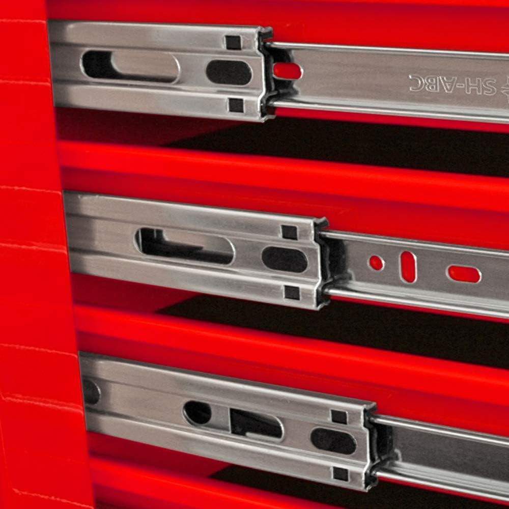 Homak PRO II Series 36' 5-Drawer Top Chest, Red, RD02036052