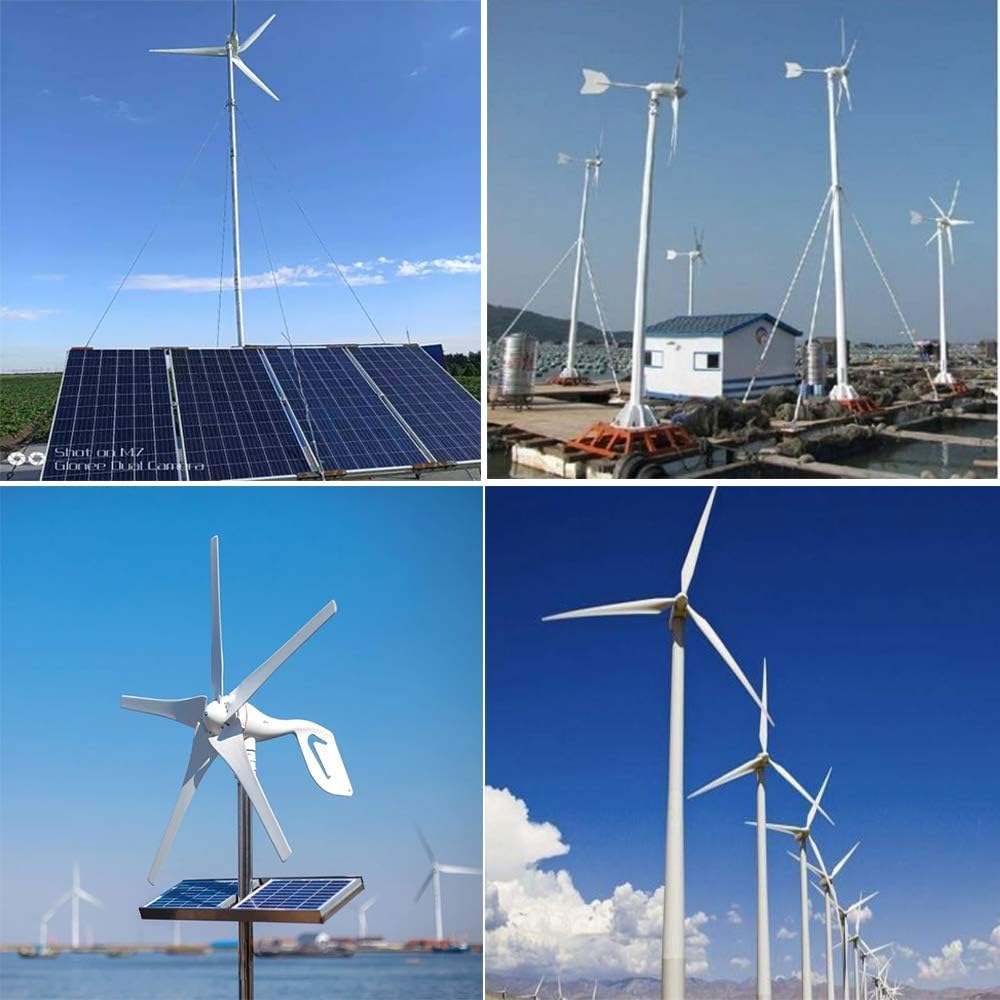1600W Wind Solar Generator Kit : Come with 400W Wind Turbine and 10Pcs 120W Solar panels and 3000W 24V-110V Inverter and Wind & Solar Controller(for 24V System)