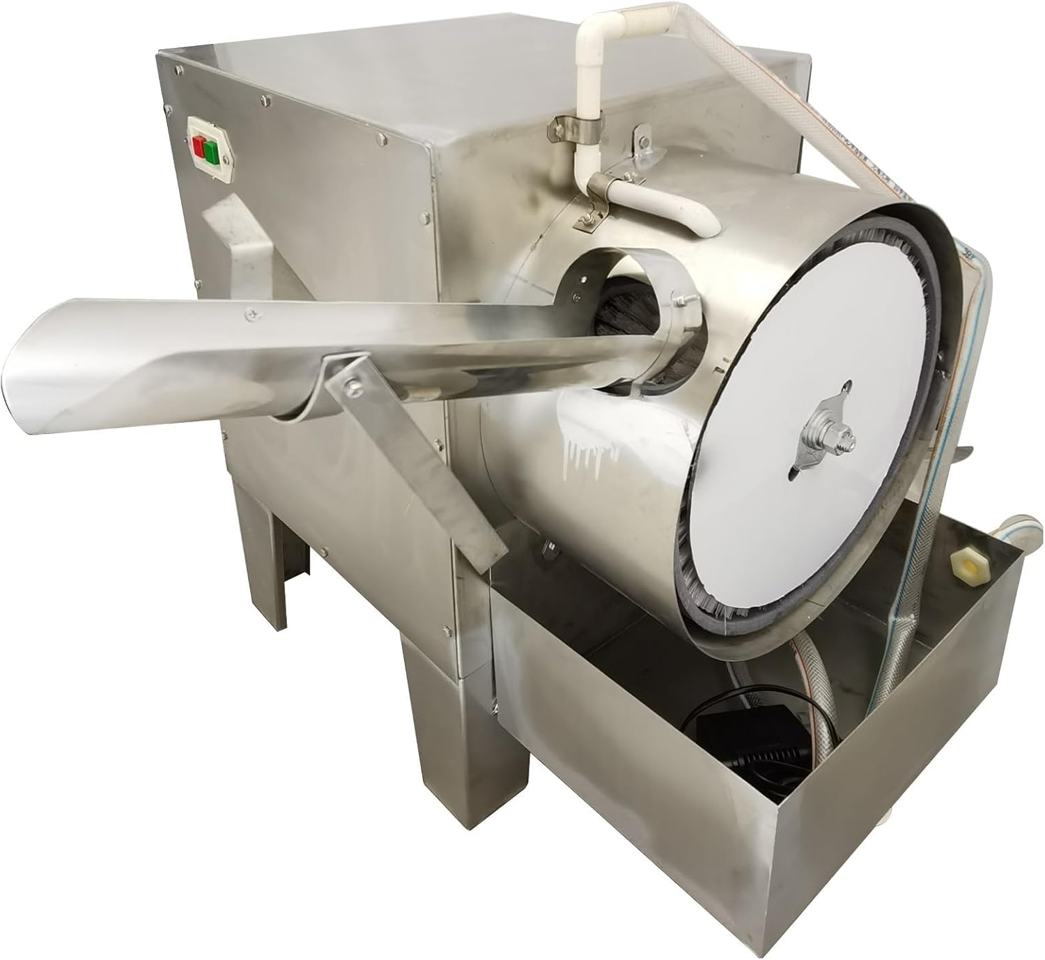 Commercial Egg Washing Machine, Automatic Poultry Egg Cleaner for Chicken/Duck/Goose Eggs, Electric Farm Eggs Surface Cleaning Machine 2000 Pcs/H 110V