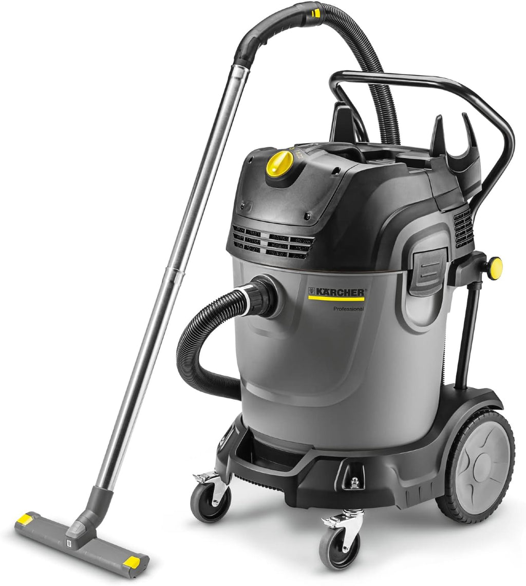 Kärcher - Commercial Wet Dry Vacuum Cleaner - NT 65/2 Tact² - with Bayonet and Clip Connerctions - 17.2 Gallon