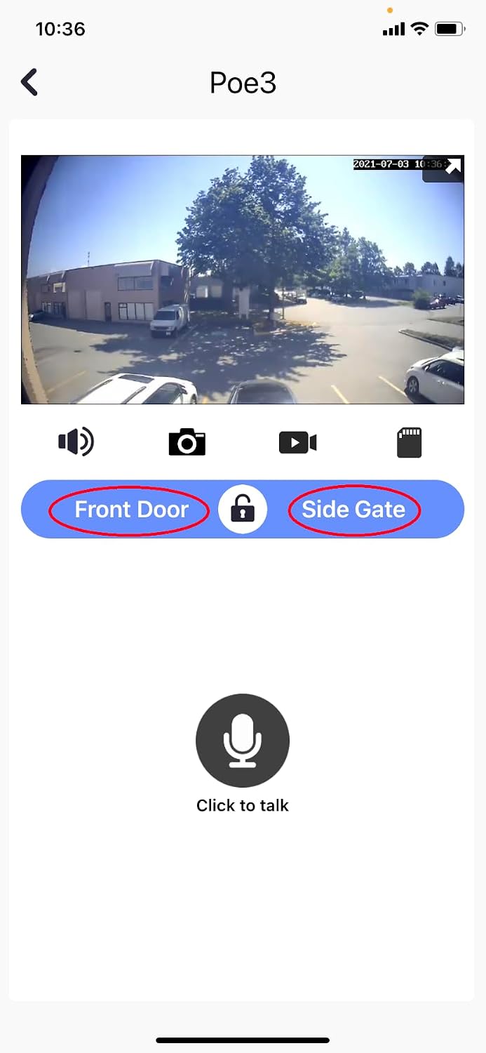 GBF Smart Video Door Phone & Doorbell Smart Intercom System with a Smart keypad (PL963PMPOE)- 1080P Camera, Built in POE, Control Two Locks remotely, Timed Unlock