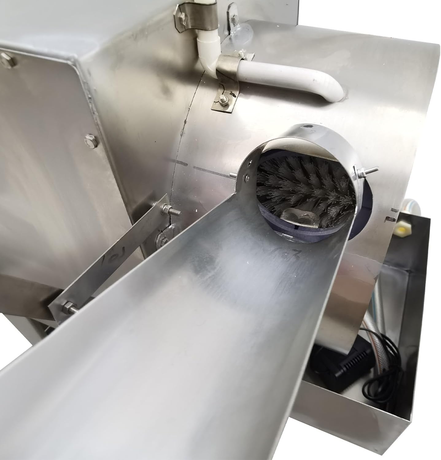 Commercial Egg Washing Machine, Automatic Poultry Egg Cleaner for Chicken/Duck/Goose Eggs, Electric Farm Eggs Surface Cleaning Machine 2000 Pcs/H 110V