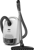 Miele Guard S1 Parquet Flex Bagged Canister Vacuum Cleaner with AirClean Plus Filter, Parquet Twister Brush, FiberTeQ Universal Floorhead & XL Flexible Crevice Tool – Brilliant White