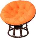 Papasan Outdoor Chair Cushion 110x110cm, Outdoor Cushion for Papasan Round Chair, Garden Swing Cushion Replacement, Soft Thicken Comfy Hanging Basket Chair