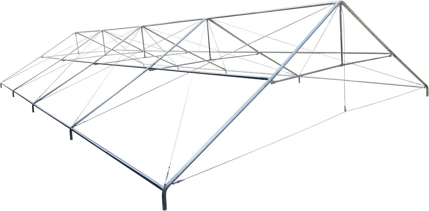 DELTA 40'x20' PVC Marquee Tents for Parties, Large Party Tent, Outdoor Wedding Tent, Heavy Duty Fire Retardard Waterproof Canopy, Carpas para Fiestas,Outdoor Event + 7 Storage Bags