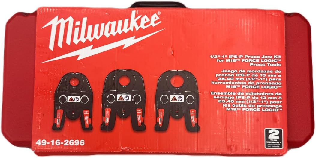Milwaukee 49-16-2696 M18 1/2' - 1' Black Iron Jaw Kit