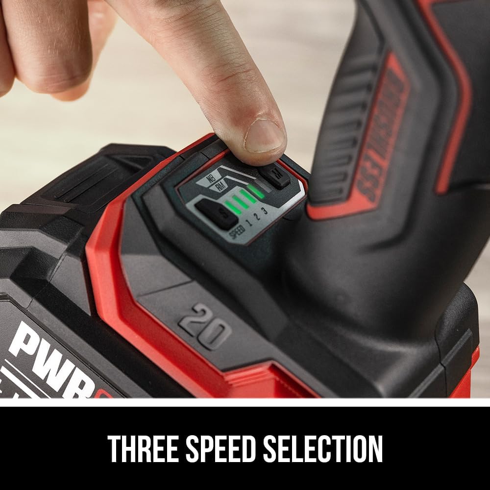 SKIL PWR CORE 20 Brushless 20V 1/2-Inch Mid-Torque Impact Wrench Kit, Includes 4.0 Ah Battery and Auto PWRJump Charger- IW5761B-10