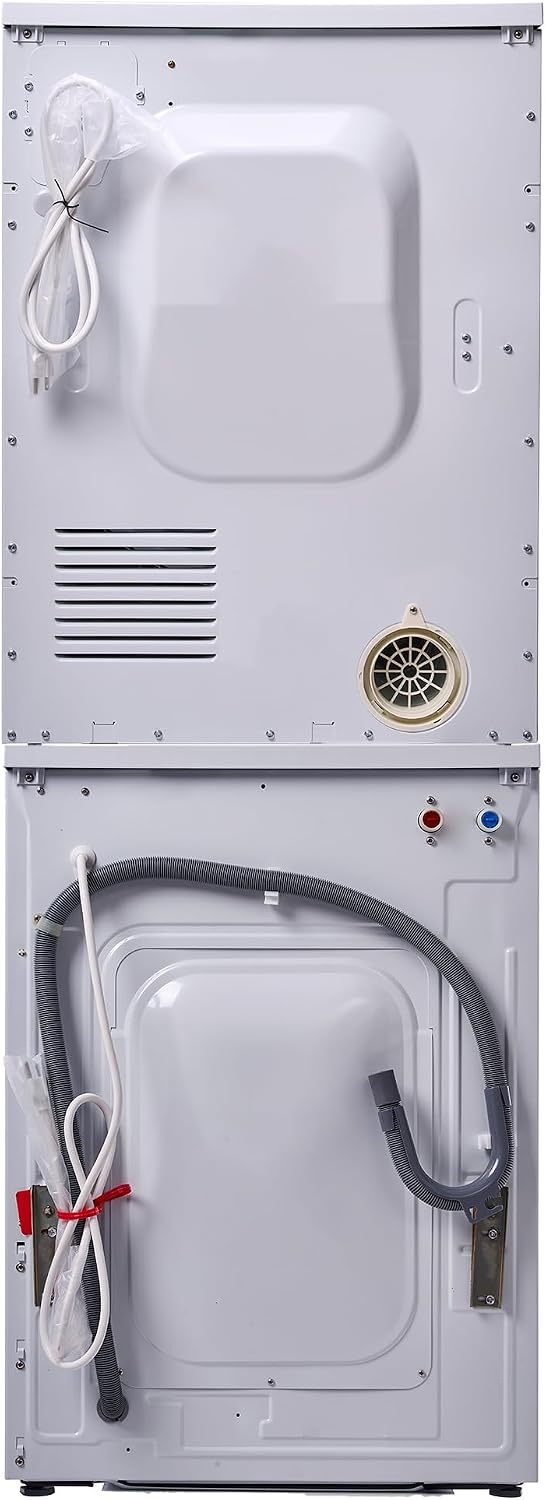 Equator MARINE ANTI CORROSION Stackable Compact Washer 1.6cf+Sensor Dryer 3.1cf 110V