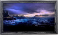 32, 43, 50 & 55 Inch Handmade wood TV Frame for Samsung The Frame TV, Rustic Distressed Black finish (not for use with other models) (32 INCH)