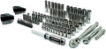 Crescent 121 Pc. 1/4' and 3/8' Drive 6 and 12 Point Standard & Deep SAE/Metric Mechanics Tool Set - CTK121