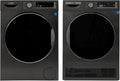 Conserv Front Load Washer & Condensing Dryer, 2.2 cu ft Washer (110V) + 4 cu ft Dryer (220/240V), ENERGY STAR, 15 Cycles, Stainless Steel Drum, LED Display, Compact Laundry Pair (Titanium)