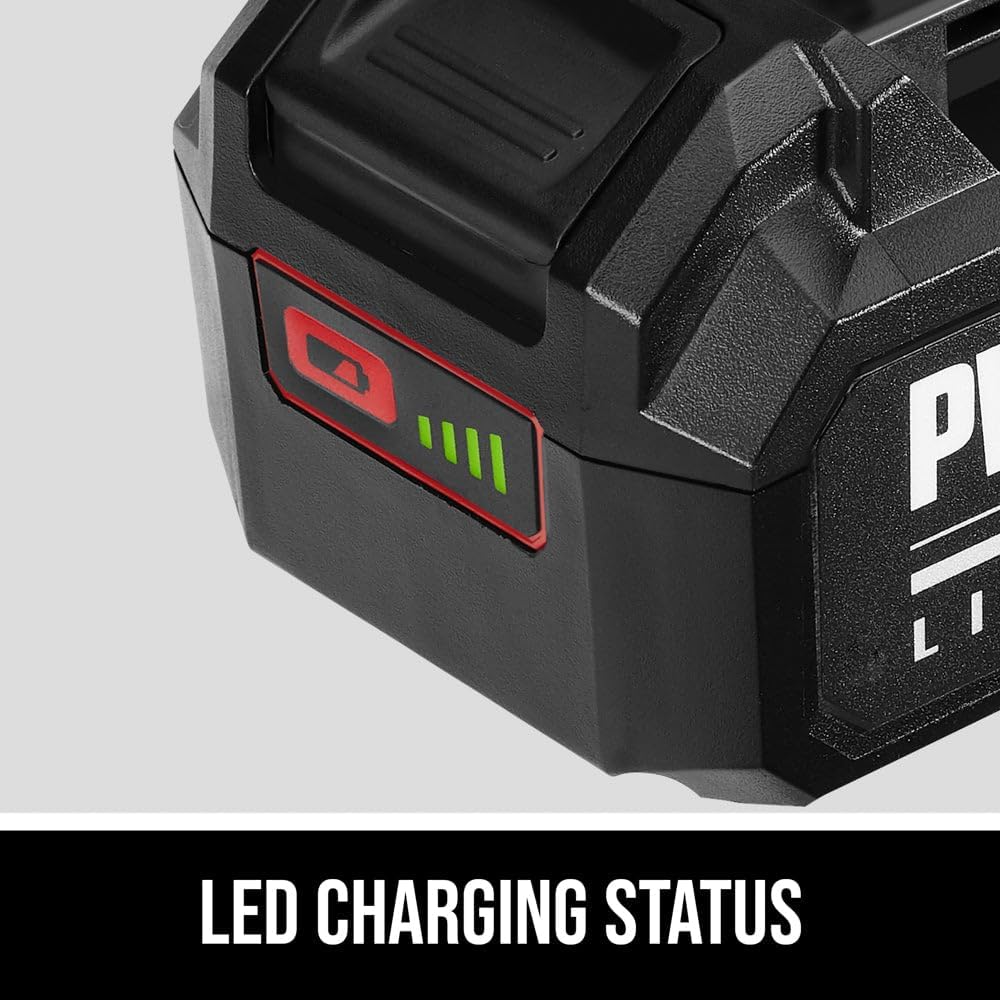 SKIL PWR CORE 20 20V Battery and Charger Starter Kit, Includes 4.0 Ah Battery and Standard Charger-CB5196B-11