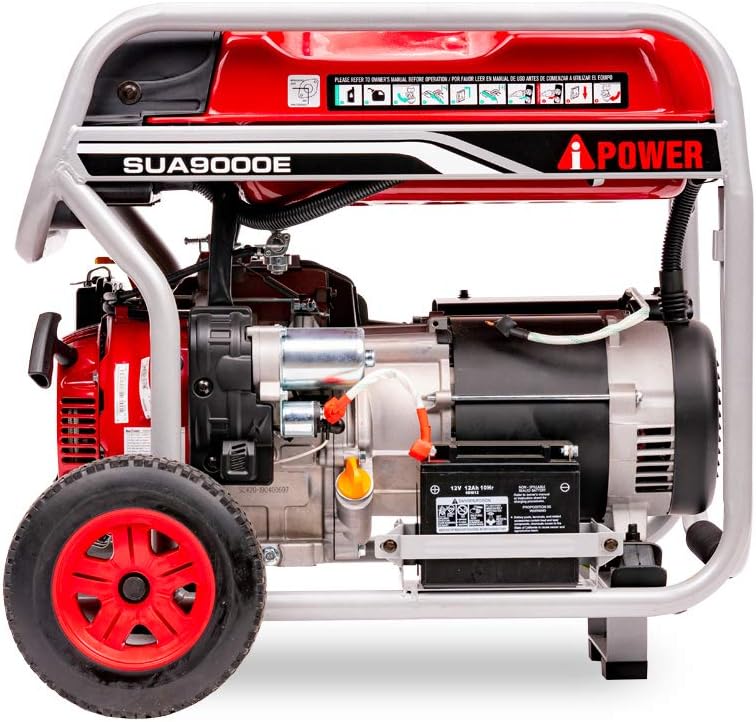 A-iPower 9,000-Watt Gasoline Powered Electric Start Generator