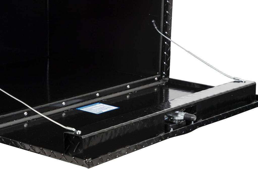 Buyers Products 1725101 Black Diamond Tread Aluminum Underbody Truck Tool Box, 18 x 18 x 18 Inch, Made In The USA, Truck Box For Storage & Organization, Durable Job Box for Truck