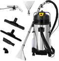 40L/11Gal Commercial Carpet Cleaner, Professional 3 in 1 Multi-Purpose Wet Dry Extractor Vacuum Washing Machine, 1034W Powerful Upholstery Cleaner Machine for Carpet Sofa Curtain