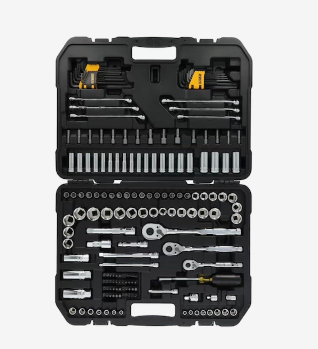 184PC DEWALT MECHANICS TOOL SET