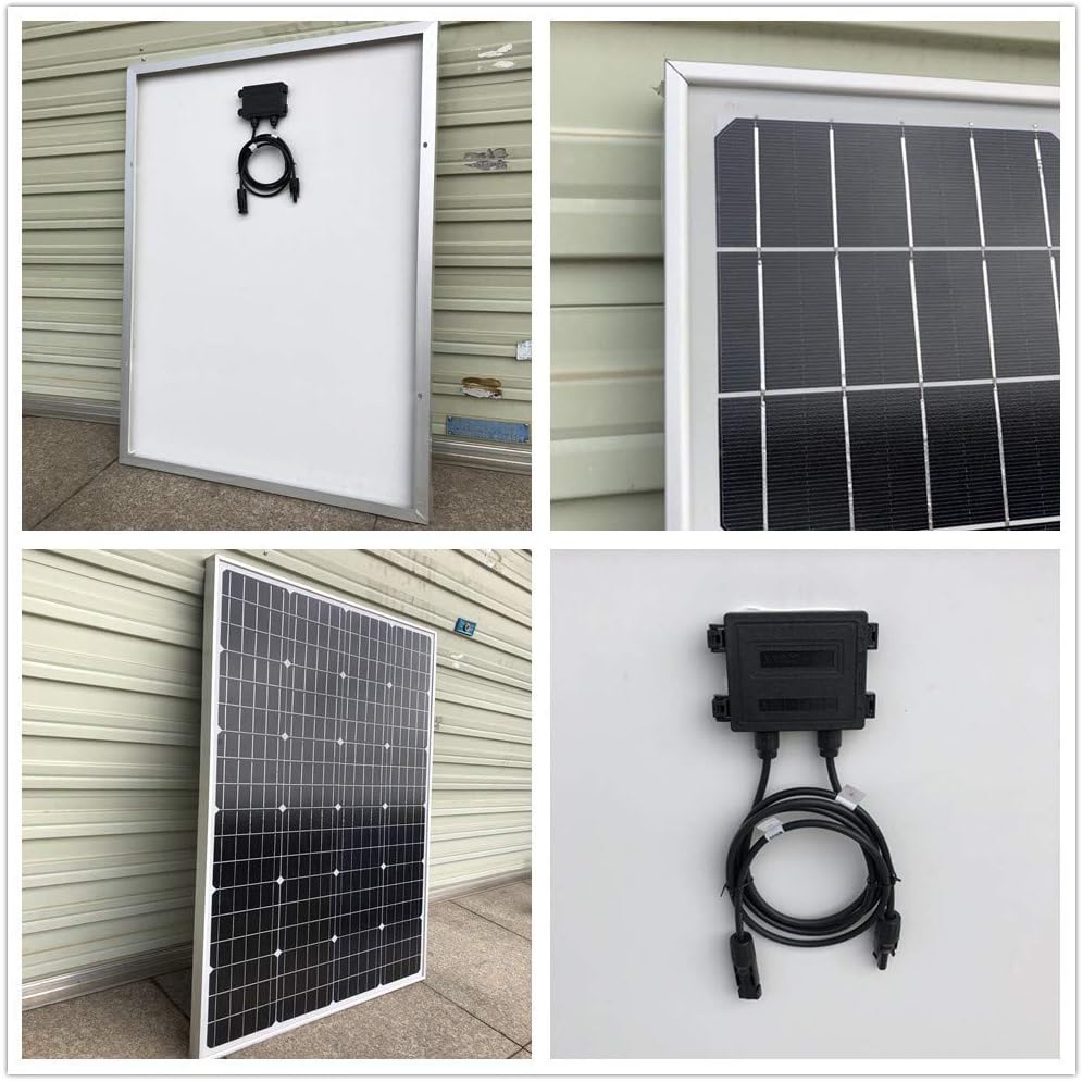2440W 48V Solar Wind Hybrid System Solar Panel Kit with 1000W Wind Turbine Generator and 12pcs 120W Solar Panel and 3000W Power Inverter