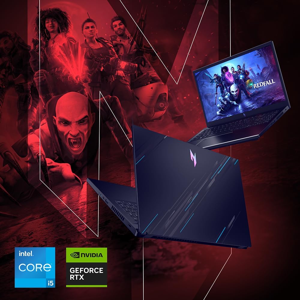 Acer Nitro V Gaming Laptop | Intel Core i5-13420H Processor | NVIDIA GeForce RTX 3050 Laptop GPU | 15.6' FHD IPS 144Hz Display | 8GB DDR5 | 512GB Gen 4 SSD | WiFi 6 | Backlit KB | ANV15-51-532J