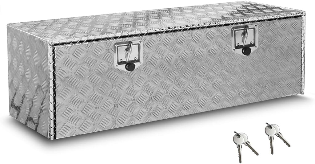 Truck Tool Box W/Compression Latch and Keys,60 x 18 x 18 Inch,Truck Toolbox For Storage & Organization,Heavy-Duty Truck Bed Tool Box