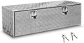 Truck Tool Box W/Compression Latch and Keys,60 x 18 x 18 Inch,Truck Toolbox For Storage & Organization,Heavy-Duty Truck Bed Tool Box