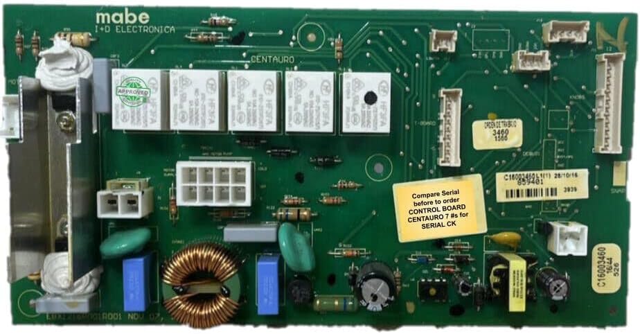 CK900505 189D5035G001 Washer/Dryer Combo Board WCC101K E226586 189D5035G001