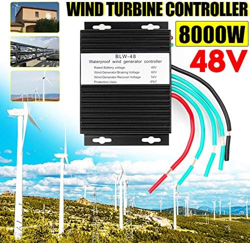 3000W-6000W Wind Solar Hybrid Controller with Dump Load for Outdoor Camping, Compatible with Wind Turbines & Generators, 12V 24V 48V Systems