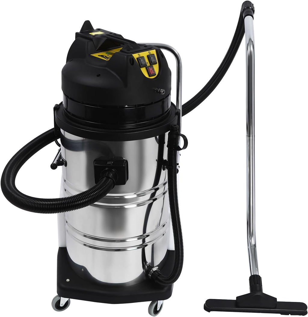 2110W 80L Portable Carpet Cleaner Machine, 3 in 1 Carpet Spraying Floor Brush Cleaner Extractor Upholstery Wet Dry Vacuum Cleaner, Portable Carpet & Upholstery Spot Cleaner for Hotels, Offices