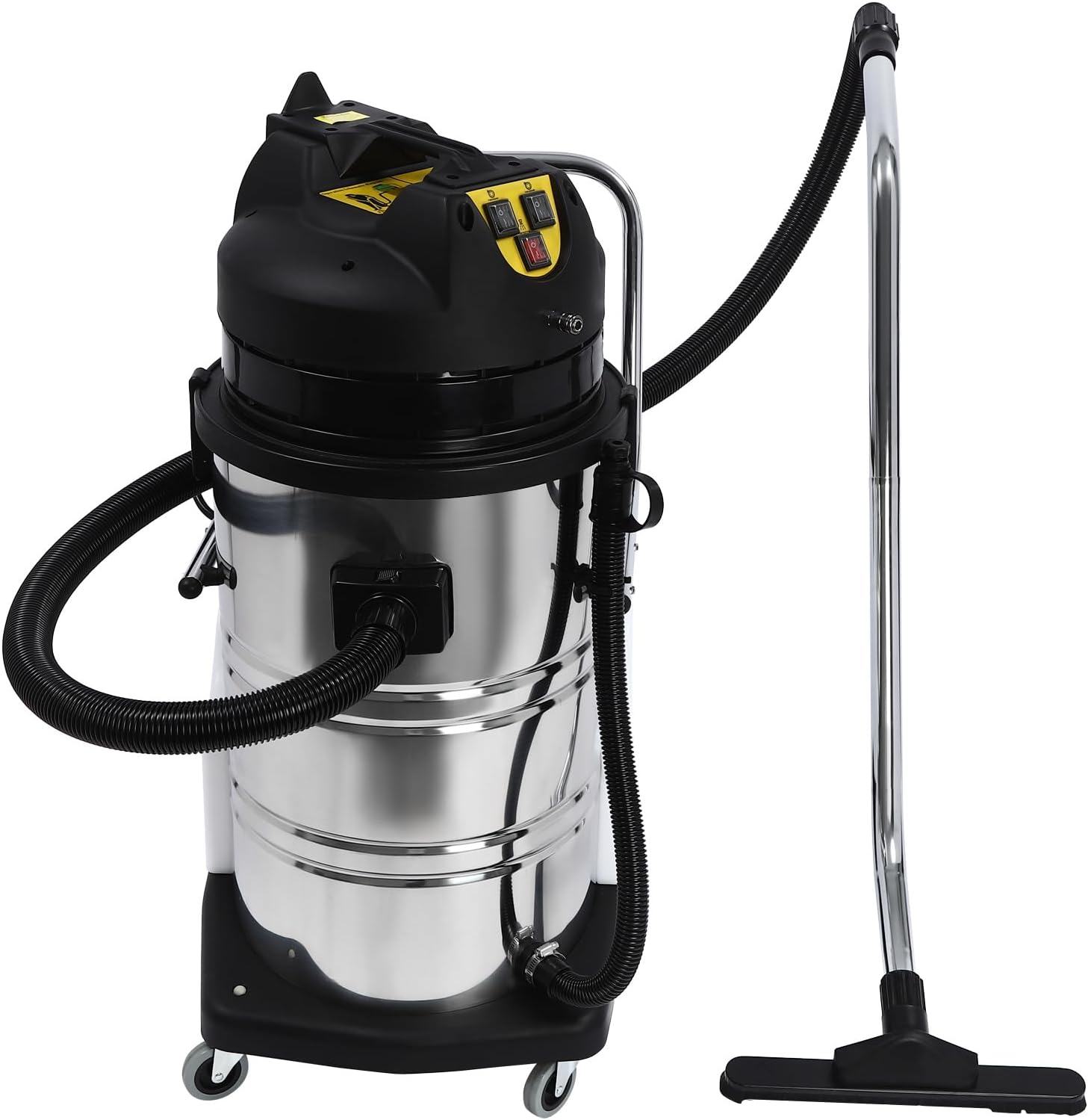 2110W 80L Portable Carpet Cleaner Machine, 3 in 1 Carpet Spraying Floor Brush Cleaner Extractor Upholstery Wet Dry Vacuum Cleaner, Portable Carpet & Upholstery Spot Cleaner for Hotels, Offices