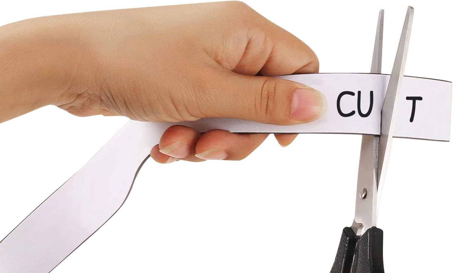 Dry Erase Magnetic Strips - Roll of Writable Whiteboard Magnets - Writable Flexible Magnet - Name Plates - Magnetic Labels- Dry Erase Name Tags - (4 Inch x 200 Feet)