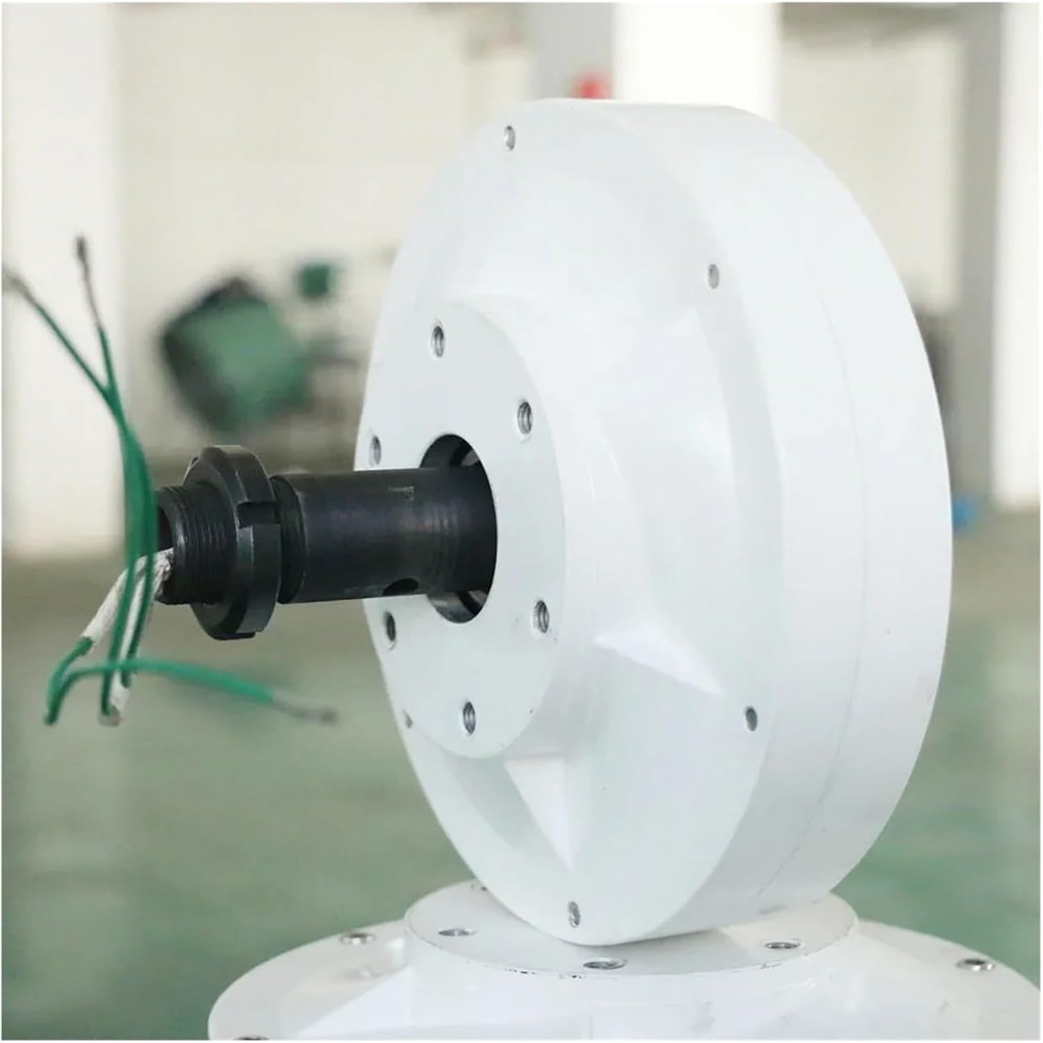 Wind Turbine Generator Kit, 3KW Low RPM Generator For Vertical Wind Turbine Windmill 3000W 12V 24V 48V Brushless Permanent Maglev Coreless Alternator for Hybrid Solar Wind System(No connector,12V_3000