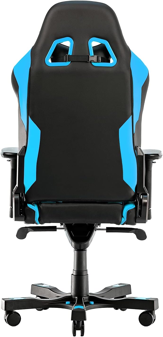 Clutch Chairz - Ergonomic Gaming Chair, Video Game Chairs, Office Chair, High Chair and Lumbar Pillow for Computer Desk - Black/Blue - Throttle Series