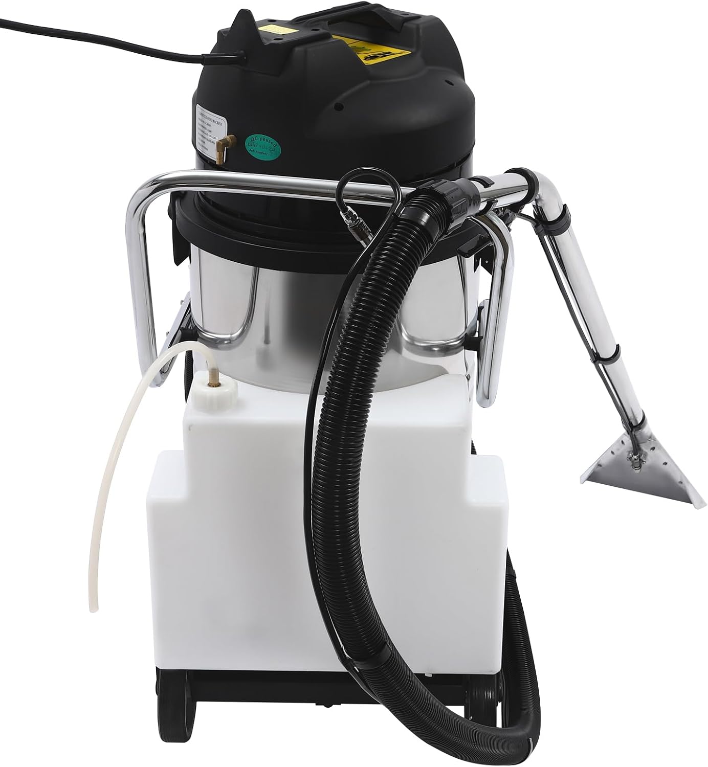 2110W 80L Portable Carpet Cleaner Machine, 3 in 1 Carpet Spraying Floor Brush Cleaner Extractor Upholstery Wet Dry Vacuum Cleaner, Portable Carpet & Upholstery Spot Cleaner for Hotels, Offices