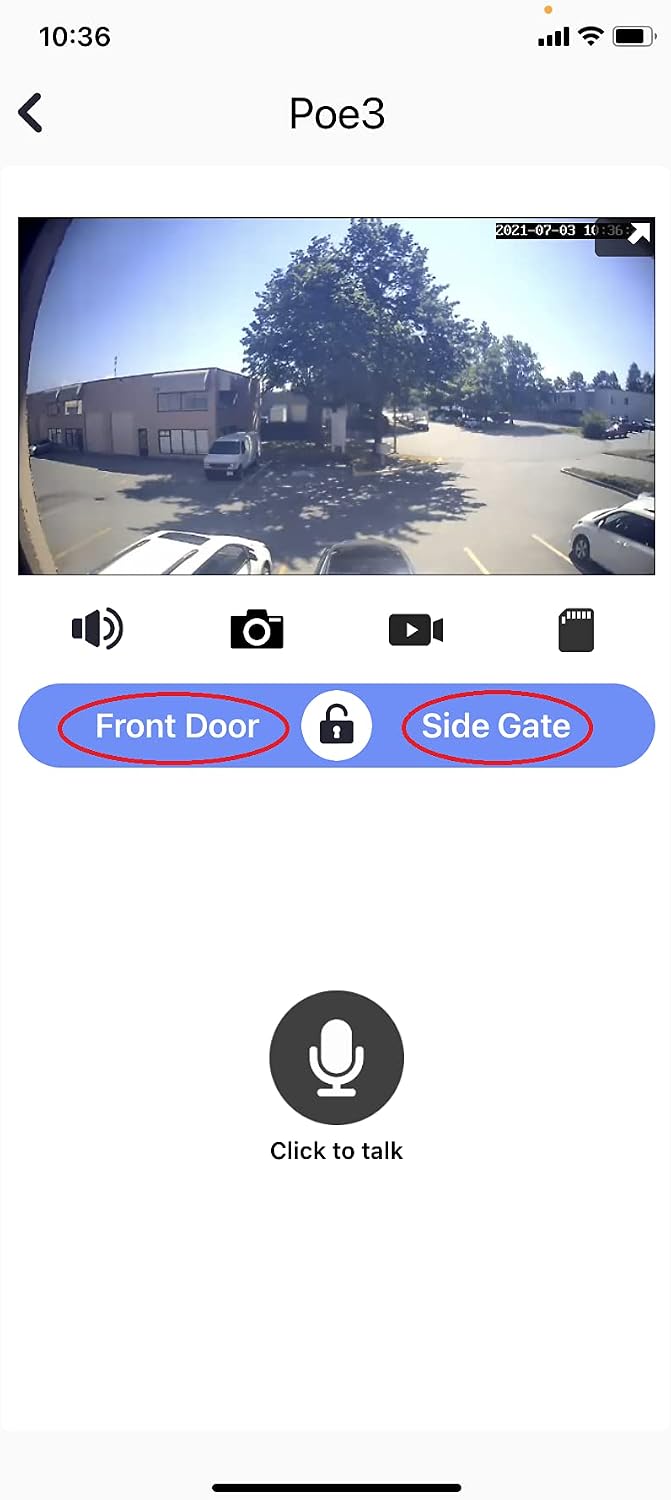 GBF Smart Video Doorbell/Door Phone Intercom System PL963MBL-POE, Weatherproof- HD 1080P Video, Wide Angle, Motion Detection, Local or Cloud Storage., RJ45 Hardwired or WiFi Bridge Connection