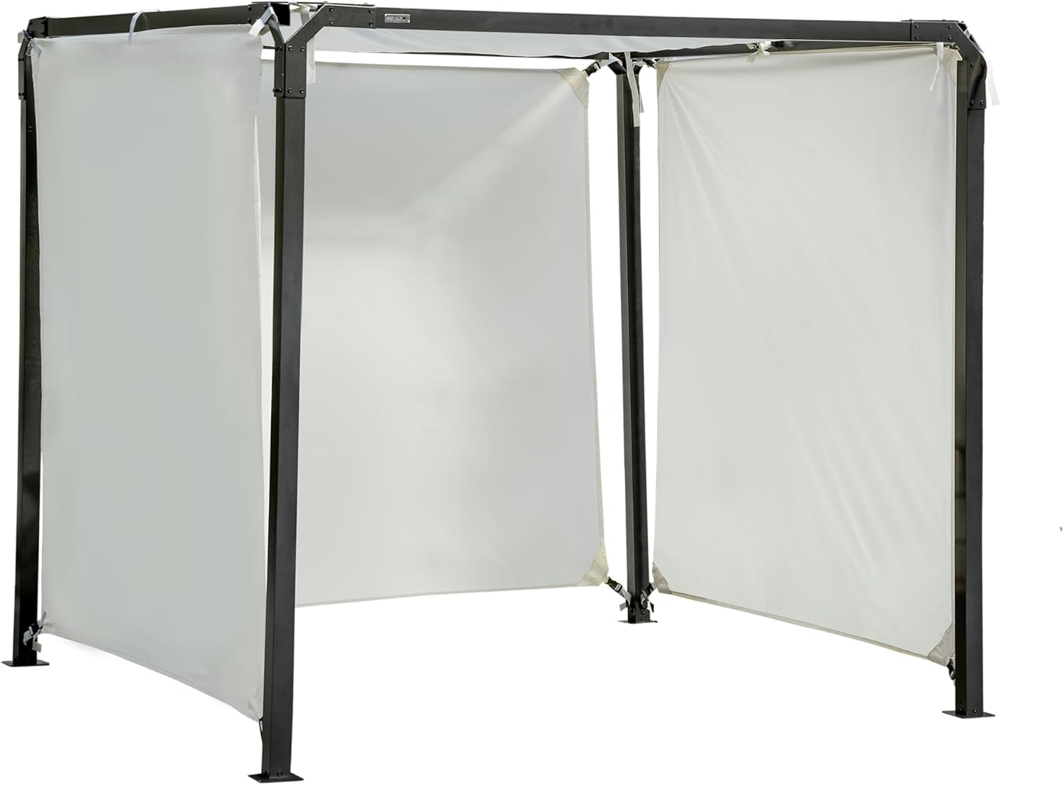 Sojag Outdoor 8' x 8' Dunwich Pergola Open Gazebo, Cream