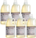 Mrs. Meyer's Clean Day Lavender Laundry Detergent Concentrated Loads Per Bottle 64 Fl Oz (Pack of 6)