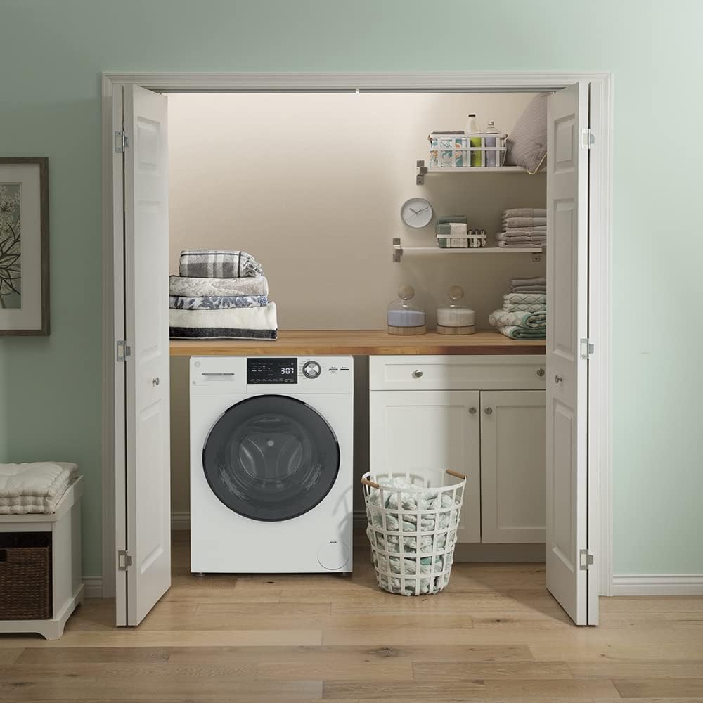 GE GFQ14ESSNWW 24 inch 2.4 cu. ft. Capacity Front Load Washer/Condenser Dryer Combo