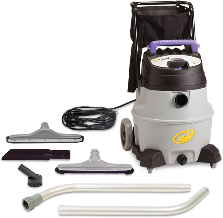 ProTeam Wet Dry Vacuums, ProGuard 16 MD, 16-Gallon Commercial Wet Dry Vacuum Cleaner with Tool Kit