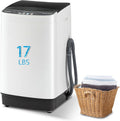 17Lbs Portable Washing Machine with10 Washing Programs, 2.2 Cu. Ft. Full Automatic Washer and Spinner Combo, Compact Laundry Washer Spinner for Apartment RV Dorm
