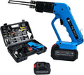 Cordless Hot Wire Foam Cutter & Hot Knife Electric Combo Kit - 150W Air-Cooled Styrofoam Cutting Tool for EPE, XPS, KT Board, Sponge (Blue)