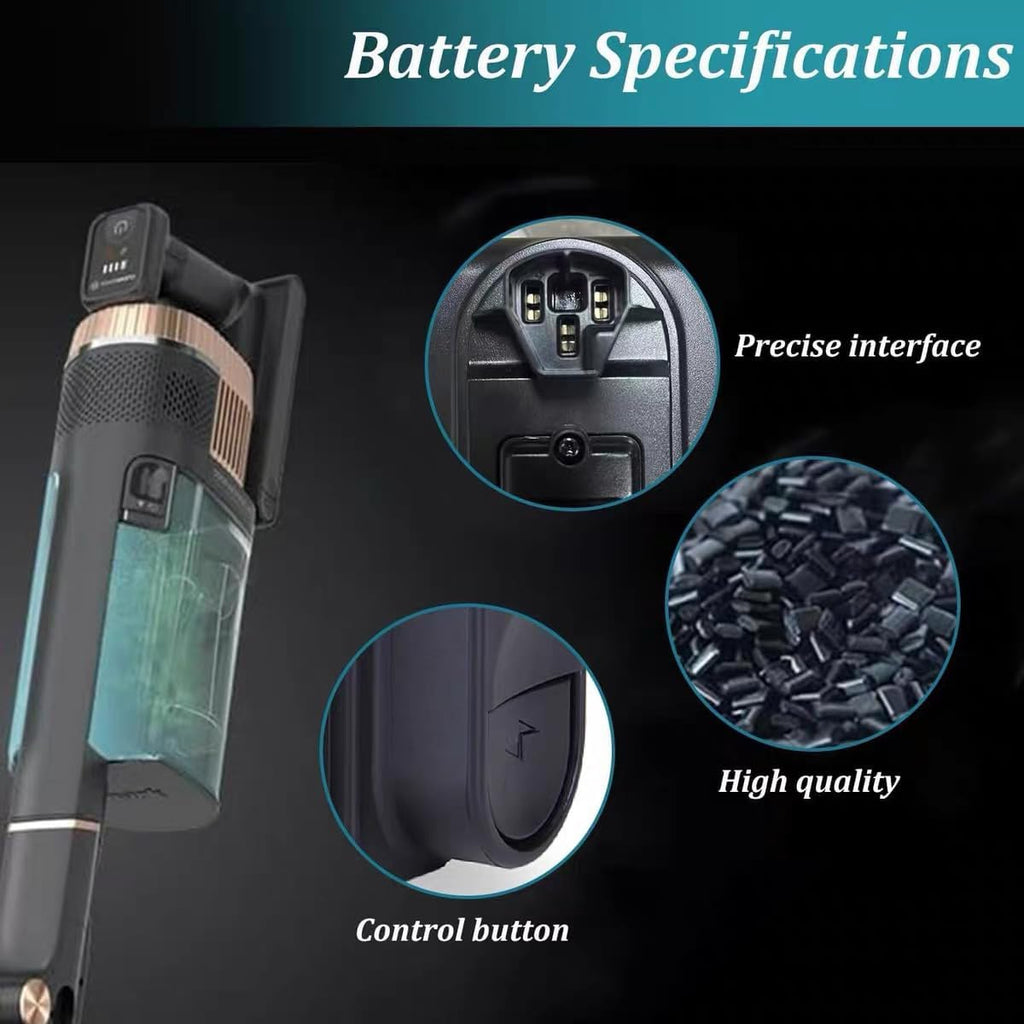 2-Pack XBATR725SL Battery Compatible with IZ840H IZ862H UZ865H IZ862HC UZ865HCCO Shark Cordless Vacuum Cleaners 25.2V 2350mAh