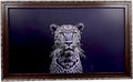 32, 43, 50 and 55 inch handmade ornate wood TV Frame for Samsung The Frame TV and Pro Tv. Dark Walnut with Gold trim. (2021-2025 models) (43 INCH)