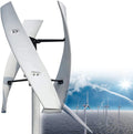 3 Blade Vertical Wind Generator 3000W/5000W 12V/24V/48V Wind Power Turbines Generator, Magnetic Floating Axle Wind Generator for Family Home,3000W-12V